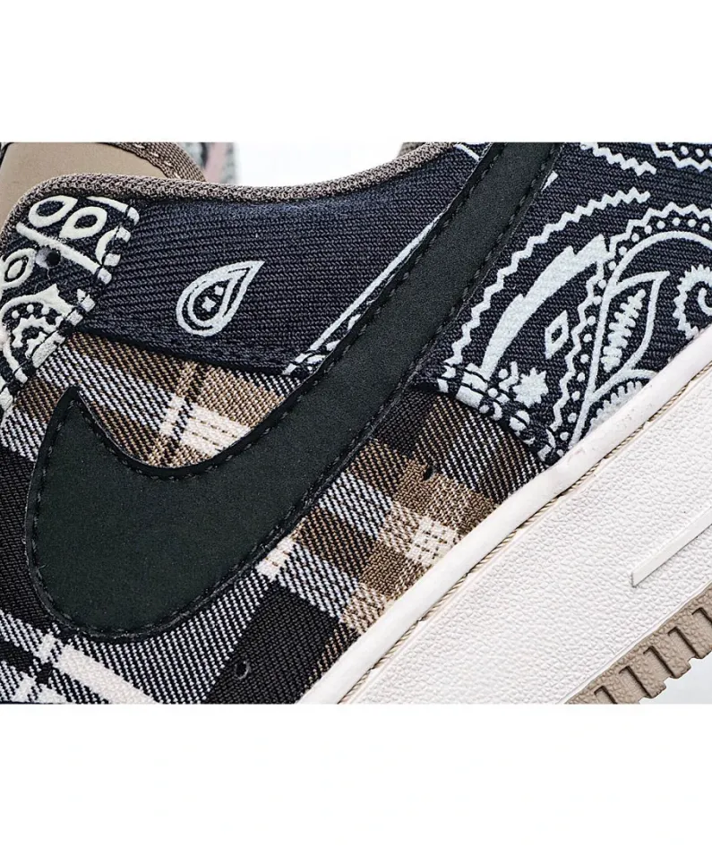 NikeAIR FORCE 107 x Travis Scott TS Cashew Blossom