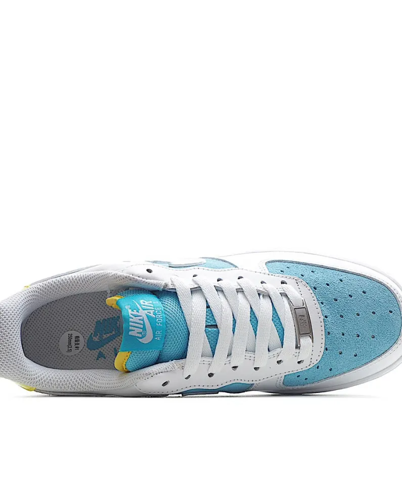 Nike Air Force 1 White and Blue