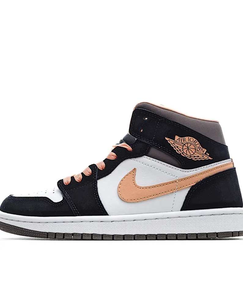 Wmns Air Jordan 1 Mid SE 'Peach Mocha'