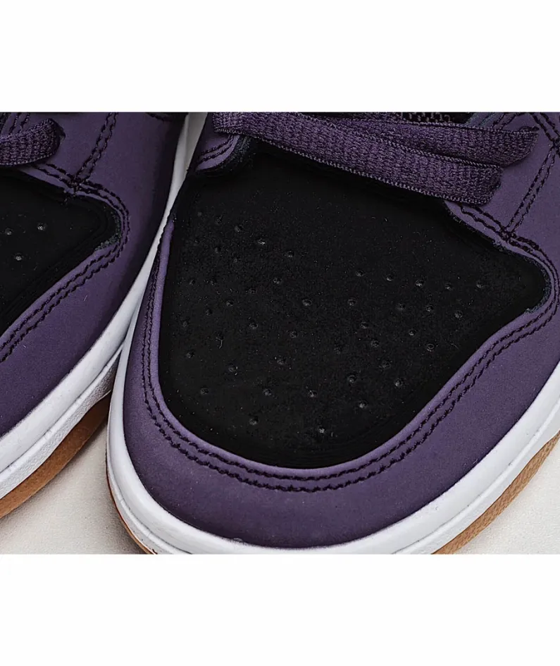 WMNS Nike SB Dunk Low Pro QS Raw Gum Purple Low Sneakers
