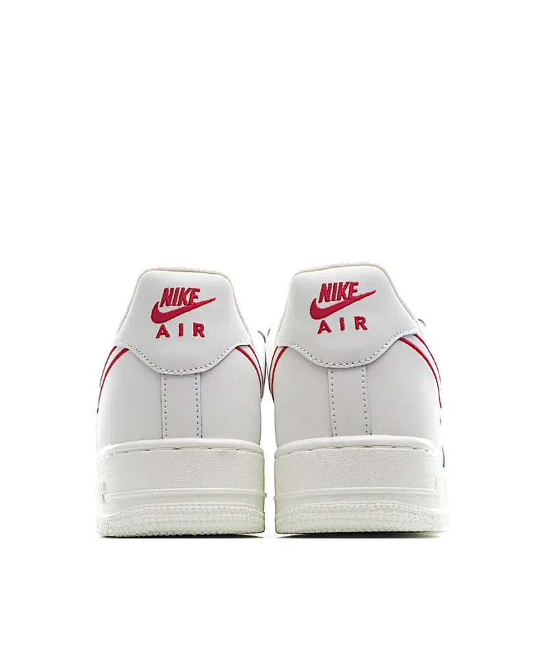 Nike Air Force 1 07 Beige Red