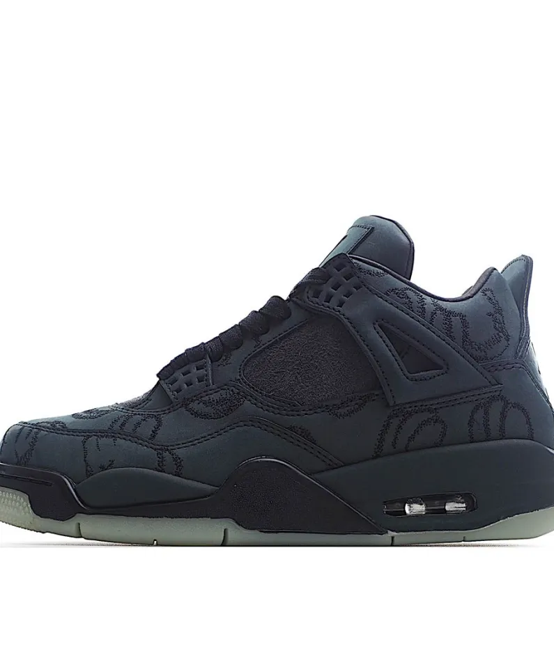 KAWS x Air Jordan 4 Retro 'Black'