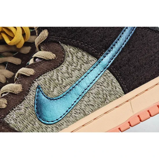 Concepts X Nike SB Dunk High Pro QS Mallard棕绿 