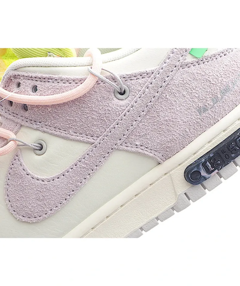 0ff-White x Nike Dunk Low OW Pink