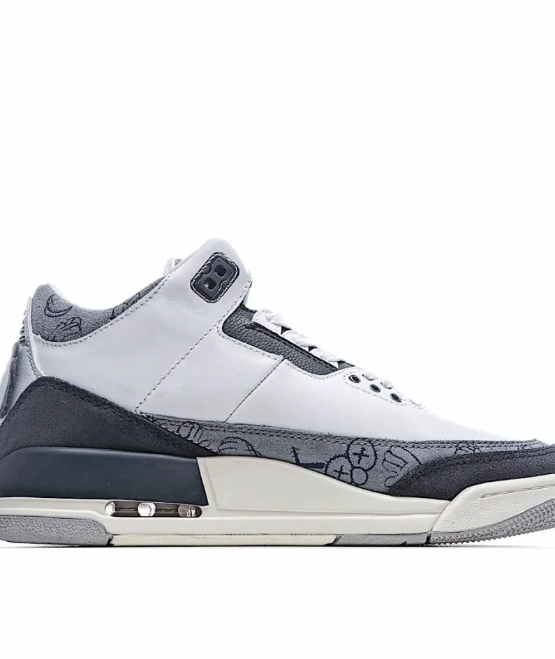 KAWS x Air Jordan 3 BespokeIND Customization