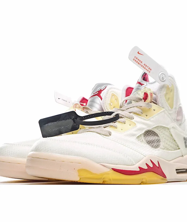 Air Jordan 5 x off white low