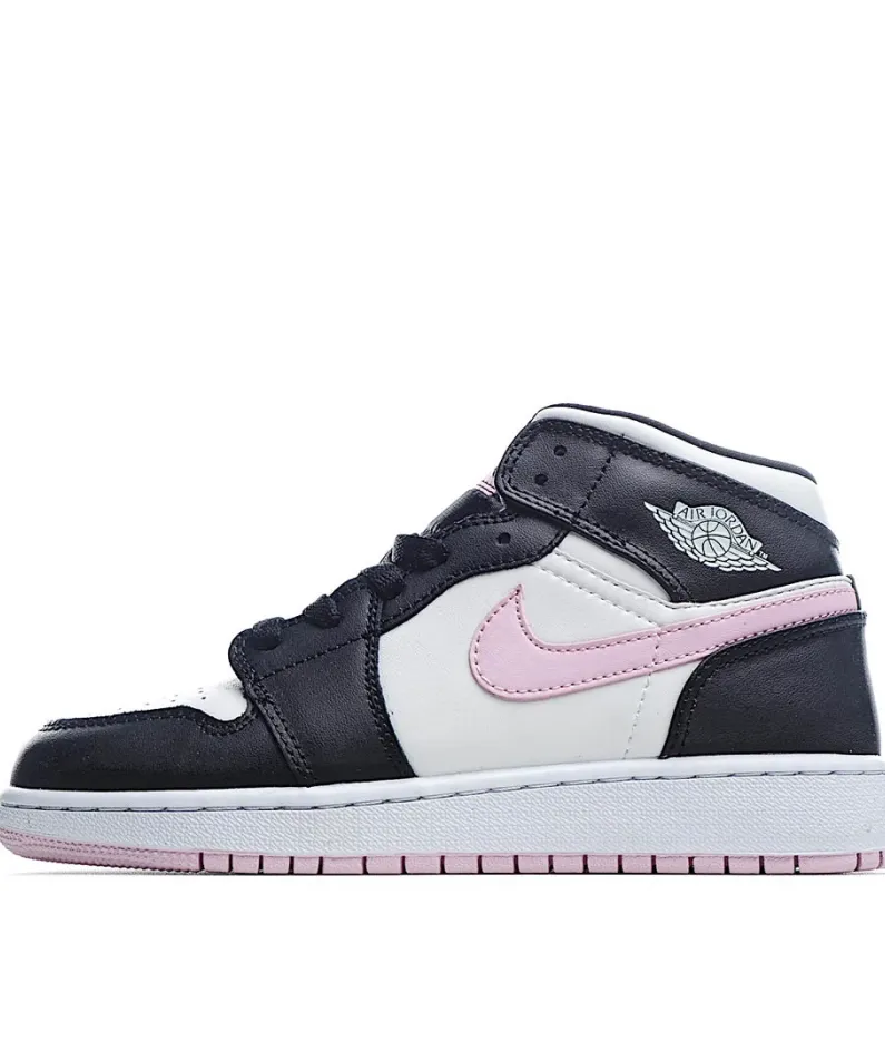 Air Jordan 1 Mid GS 'White Light Arctic Pink'