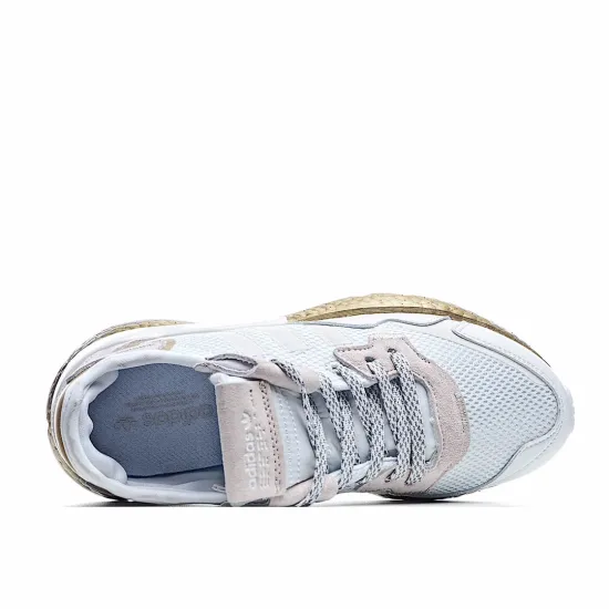 Adidas Wmns Nite Jogger 'White Gold Metallic'