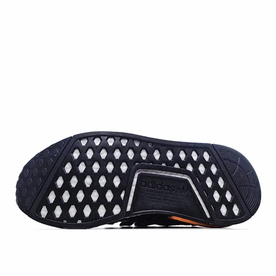 Adidas NMD_R1 J 'Black Solar Orange'