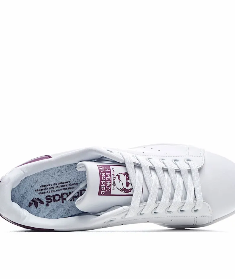 Adidas Stan Smith 'White Burgundy'