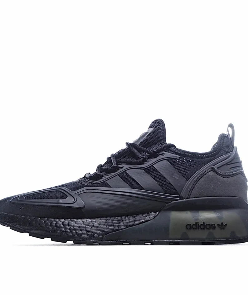 Adidas ZX 2K Boost 'Black Solar Yellow'