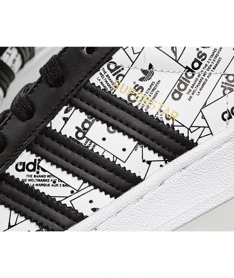 Adidas Superstar 'Label Collage'