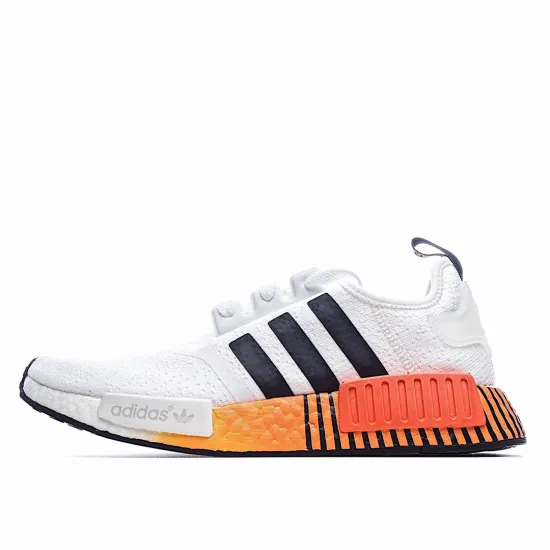 Adidas NMD_R1 'Glitch - White Solar Red'