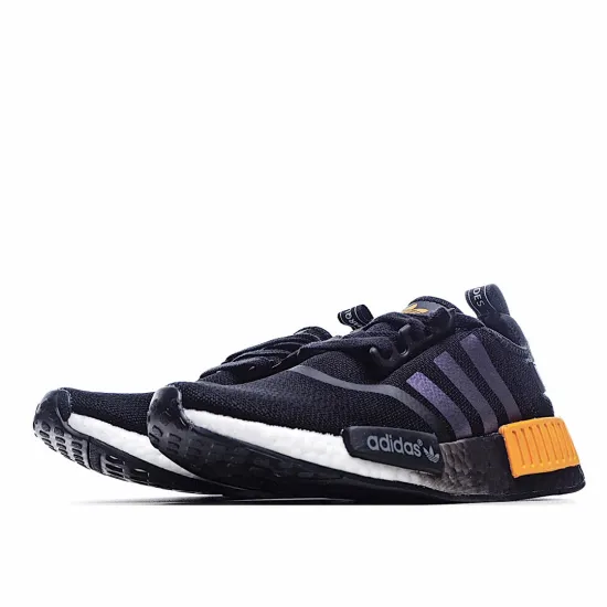 Adidas NMD_R1 J 'Black Solar Orange'