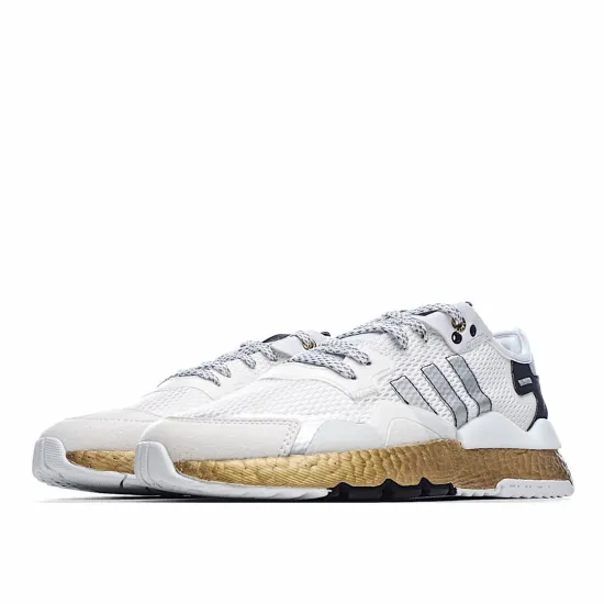 Adidas Nite Jogger 'White Gold Metallic'
