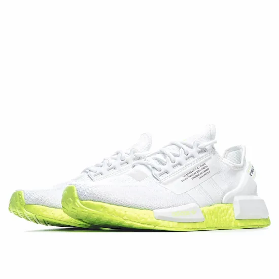 Adidas NMD_R1 V2 'White Solar Yellow'