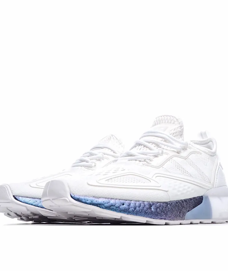 Adidas ZX 2K Boost 'White Boost Blue Violet'