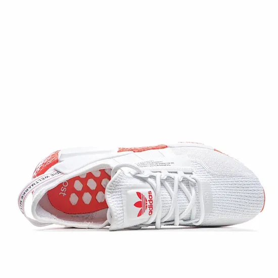 Adidas NMD_R1 V2 'White Solar Red'