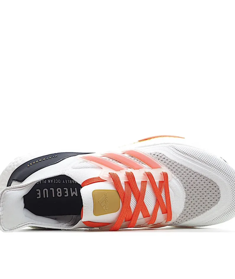 AdidasUltraBoost 21 'White Solar Red'