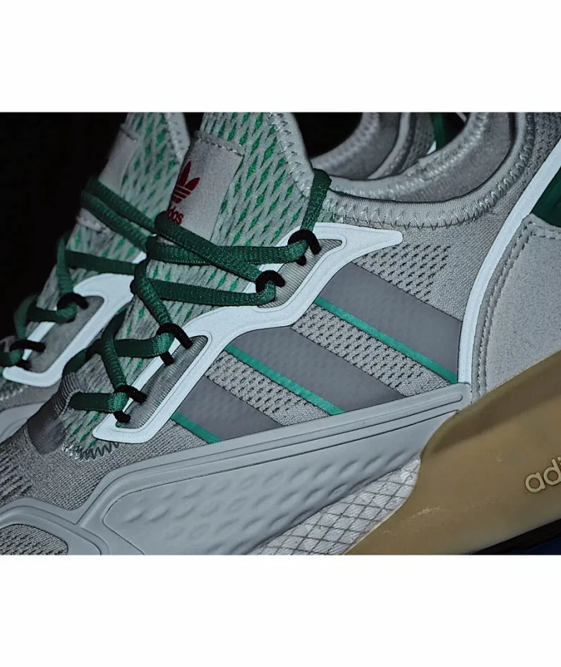 Adidas ZX 2K Boost 'Grey Hi-Res Green'