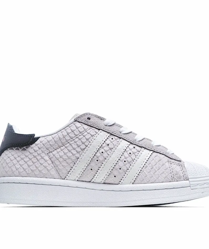 AdidasSuperstar 'Snakeskin - Chalk White'