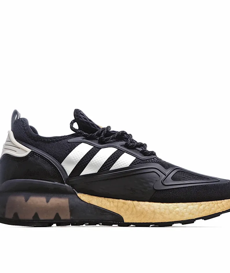 Adidas Wmns ZX 2K Boost 'Black Gold Metallic'