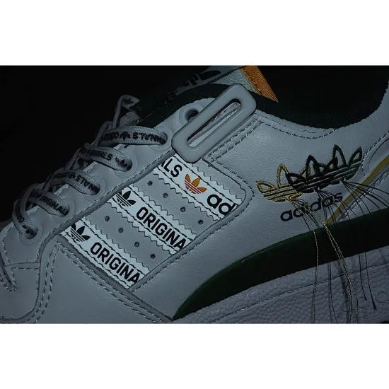 Adidas Originals Forum Low Sneakers White Green