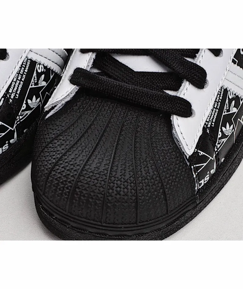 Adidas Superstar 'All Over Print - Black'