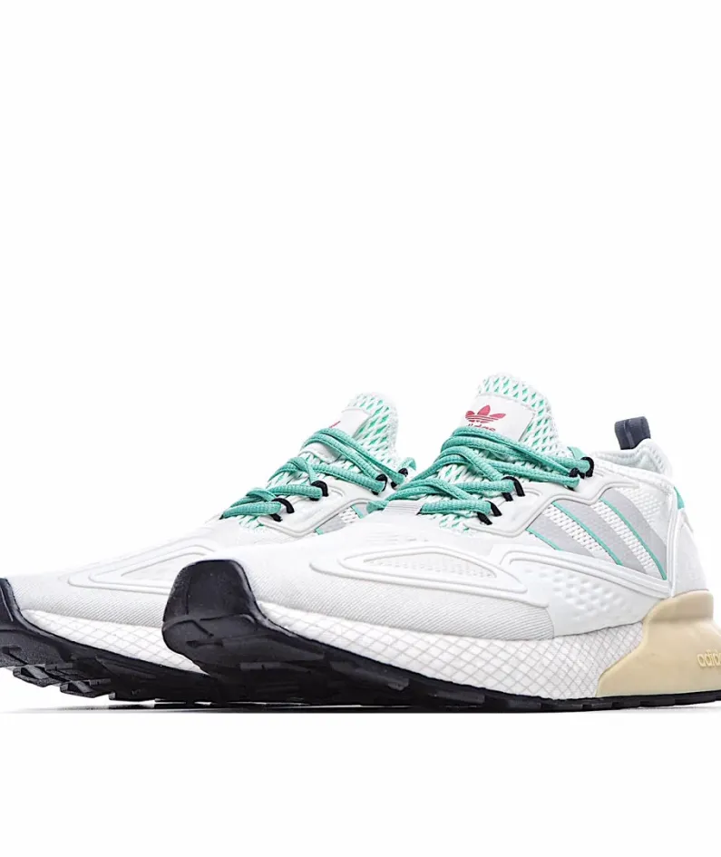 Adidas ZX 2K Boost 'Grey Hi-Res Green'