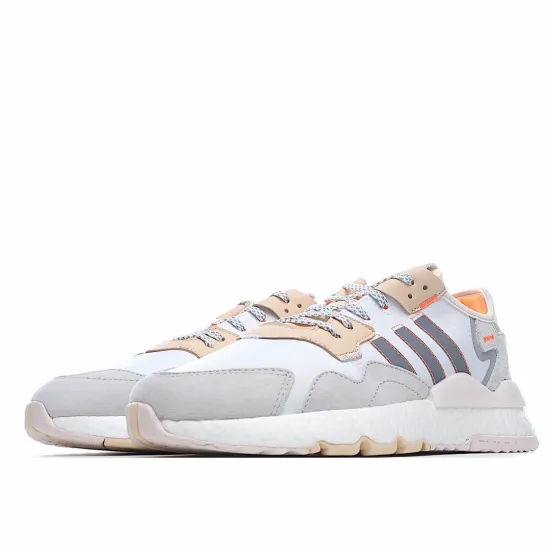 Adidas Wmns Nite Jogger 'White Glow Orange'