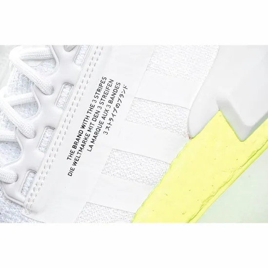 Adidas NMD_R1 V2 'White Solar Yellow'