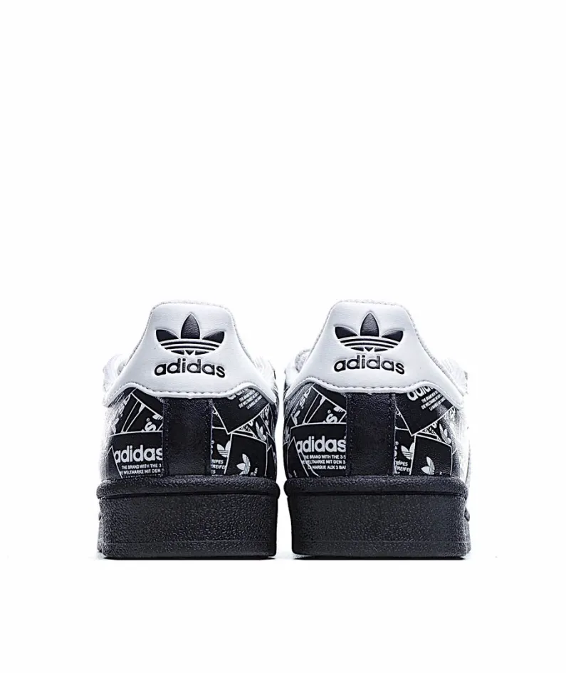 Adidas Superstar 'All Over Print - Black'