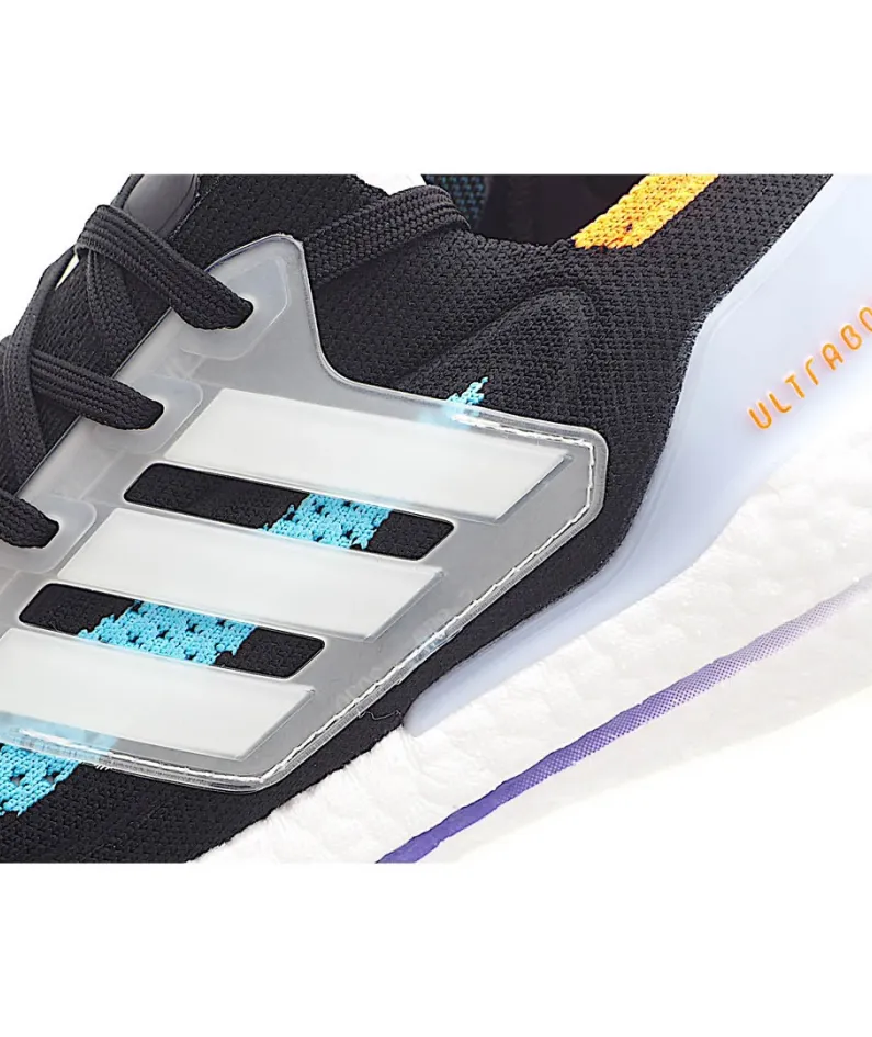 Adidas UltraBoost 21 'Black Pulse Aqua'