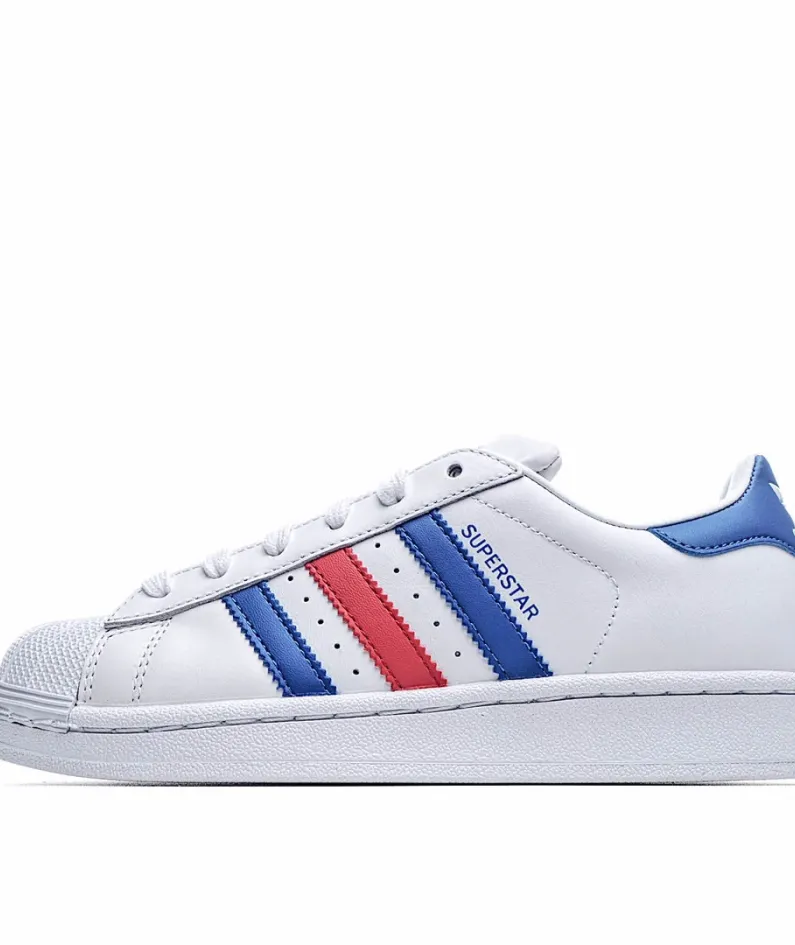 Adidas Superstar 'White Blue Red'