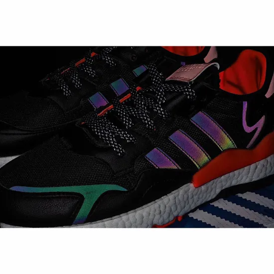 Adidas Nite Jogger 'Black Hi-Res Red'