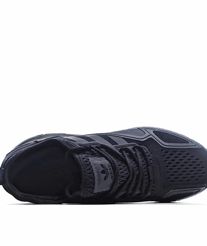 Adidas ZX 2K Boost 'Black Solar Yellow'