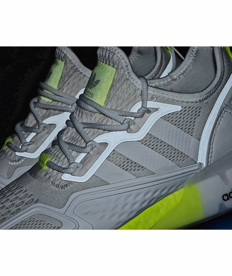 Adidas ZX 2K Boost 'White Solar Yellow'