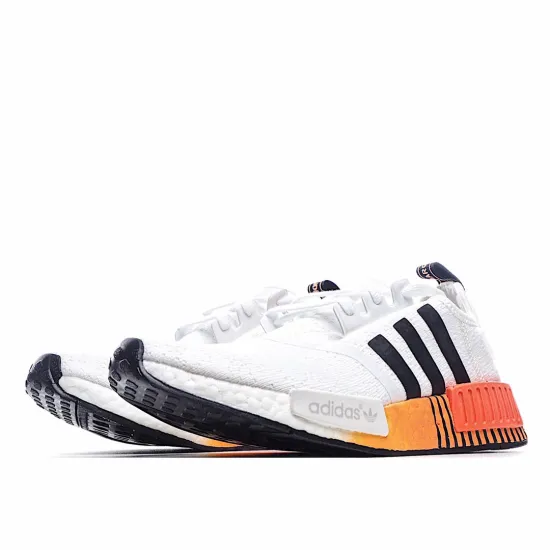 Adidas NMD_R1 'Glitch - White Solar Red'