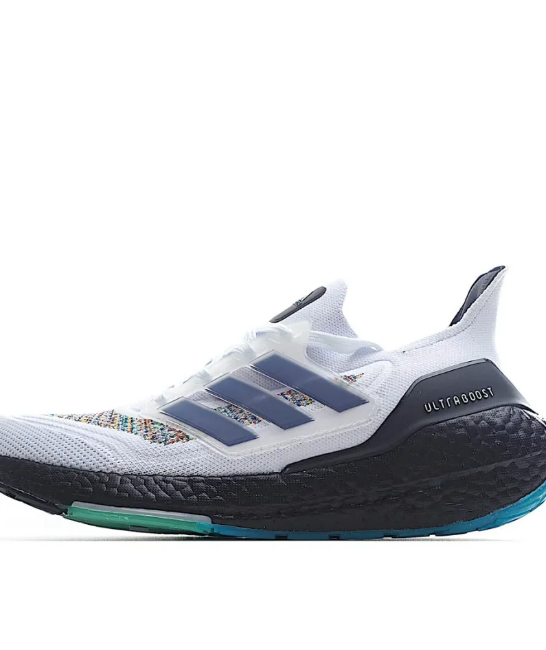 Adidas UltraBoost 21 'White Screaming Green'