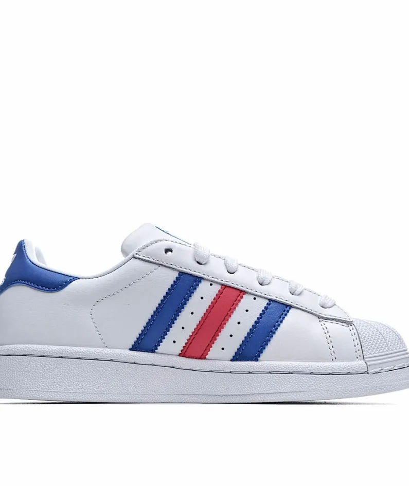 Adidas Superstar 'White Blue Red'