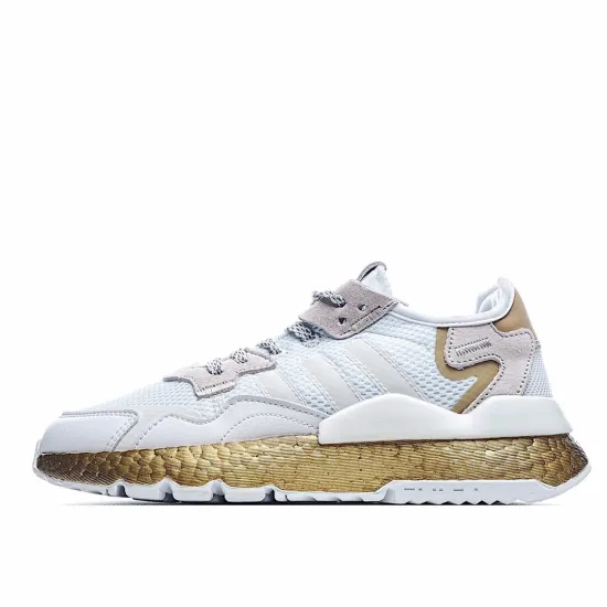 Adidas Wmns Nite Jogger 'White Gold Metallic'