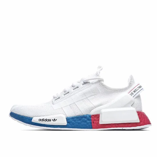 Adidas NMD_R1 V2 'White Lush Red Blue'