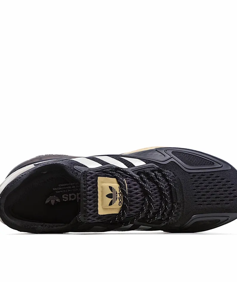 Adidas Wmns ZX 2K Boost 'Black Gold Metallic'
