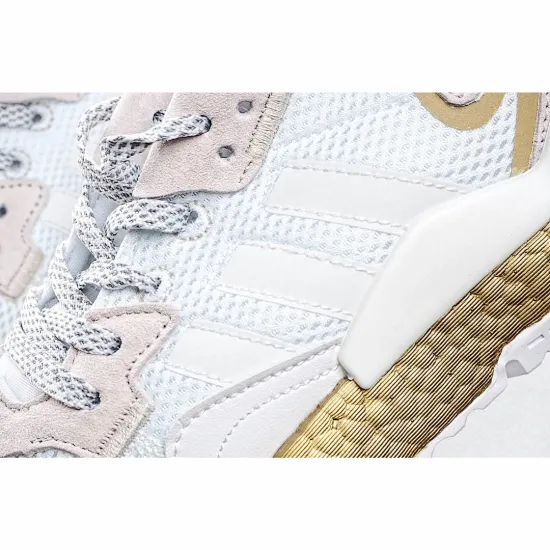Adidas Wmns Nite Jogger 'White Gold Metallic'