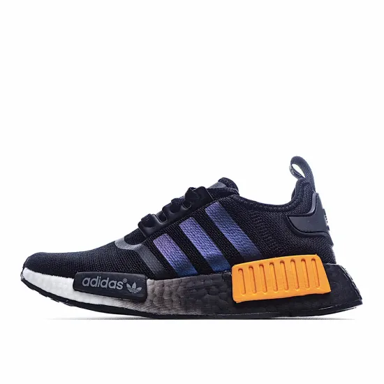 Adidas NMD_R1 J 'Black Solar Orange'