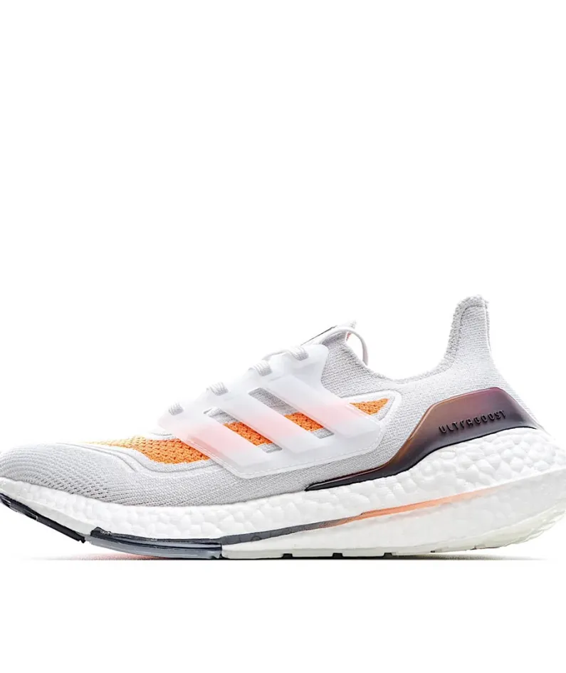 Adidas UltraBoost 21 'Grey Screaming Orange'