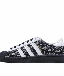 Adidas Superstar 'All Over Print - Black'