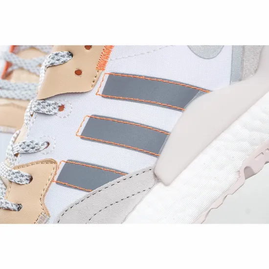 Adidas Wmns Nite Jogger 'White Glow Orange'
