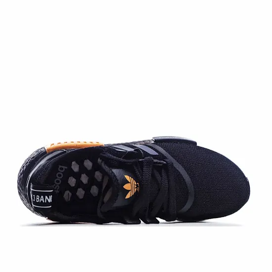 Adidas NMD_R1 J 'Black Solar Orange'