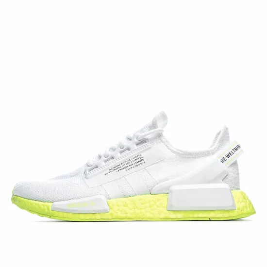 Adidas NMD_R1 V2 'White Solar Yellow'